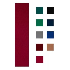 Accuplay Worsted Fast Speed Pre Cut Pool Felt - Billiard Cloth For 8' Table - Red