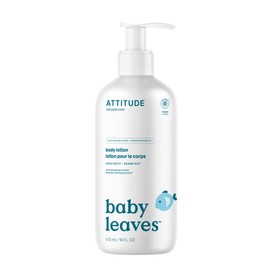ATTITUDE ATTITUDE Baby Lotion, EWG Verified Moisturizer, Dermatologically Tested Moisturizing Cream, Vegan and Cruelty-Free, Good Night, 16 Fl Oz
