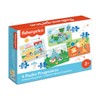 Cayro 4 Progressive Puzzles - Cognitive Development - Challenges Children's