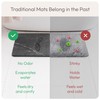 STATETRA Stone Bath Mat Quick-Dry Absorbing Diatomaceous Earth Bath Mat