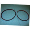 Replacement Drive Belt Set Compatible with Central Machinery Harbor Freight Drill Press M18 and M21 - DELP242 | #YY112E