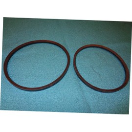 Replacement Drive Belt Set Compatible with Central Machinery Harbor Freight Drill Press M18 and M21 - DELP242 | #YY112E