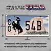 Celebrity Machines | Longmire | CO 54B | Vanity Plate,
