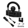 TOPICK Heavy-Duty Trailer Hitch Lock Set, Includes Coupler Ball Lock,