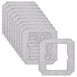 Winbot W-CC02-0012 Cleaning Pad Mini Replacement Parts Wipes, Cleaning Agent, Microfibre Cleaning Pad for Ecovacs Winbot Mini Window Cleaning Robots, W-CC02-0012