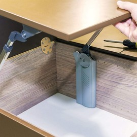 Brass Butler Tray Hinge Set, 2Pcs Round 90 Degree 2-1/2"x1-1/2 with Screws Folding Flap Heavy Duty Sewing Machine Table Flip Top Hinge for Folding Tables Cabinet Closet Door