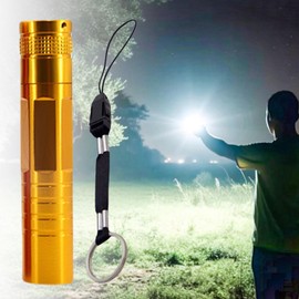Compact LED Flashlights | Pocket LED Handheld Outdoor Bright Camping Torch,Small Flashlight with Lanyard for Night Walks, Night Fishing, Camping, Hiking, Traveling