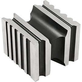 Steel Swage Block for Bending Soft Metal, Or Reshaping Metal for Jewelery 2.5 x 2.5 x 2" Anvil Tool