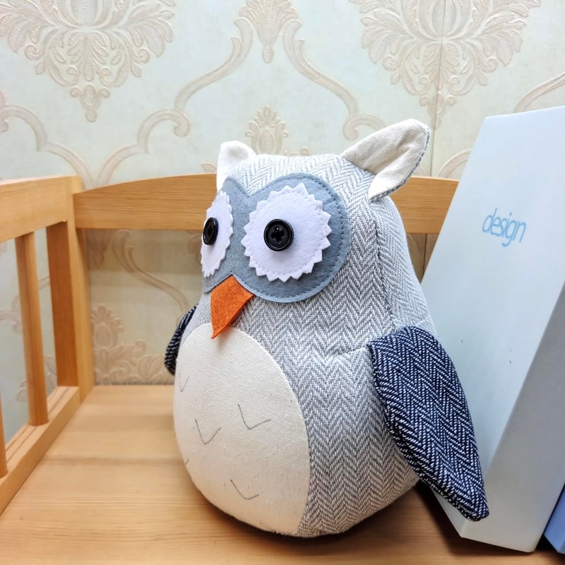 Fabric Animal Door Stopper Gifts for Mom Decorative Doorstops Book