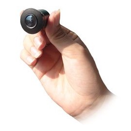 Mini Embedded Color CCD Rear View Backup Camera with 180° View, Compact Size, Water-Proof, Super Image. by YanTech USA