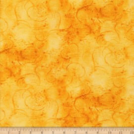 Riley Blake Painter's Watercolor Swirl 107" Wide Back Gold, Fabric by The Yard