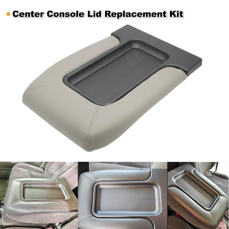 NHILES Center Console Lid Replacement Kit for 1999 2000 2001