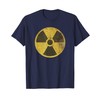Biohazard Radioactive Symbol Old Vintage Rusted Sign T-shirt T-Shirt