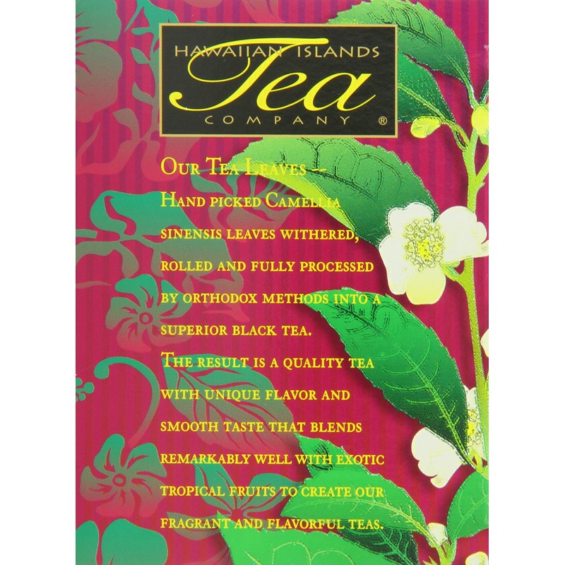 Hawaiian Islands Tea, Passion Fruit Napoli, 2 Ounce (Pack of