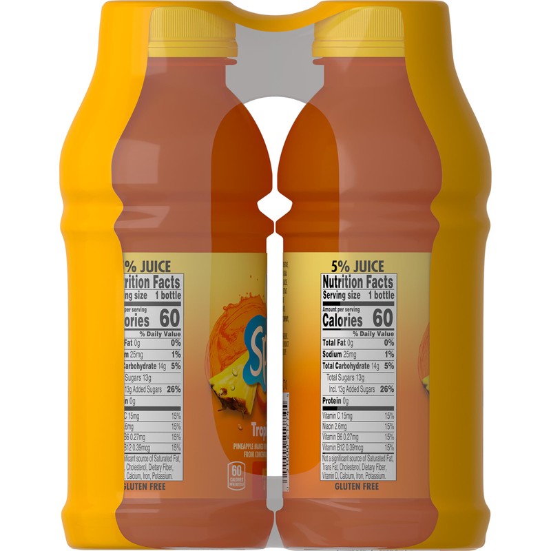 V8 Splash Tropical Blend Flavored Beverage, 12 fl oz Bottle