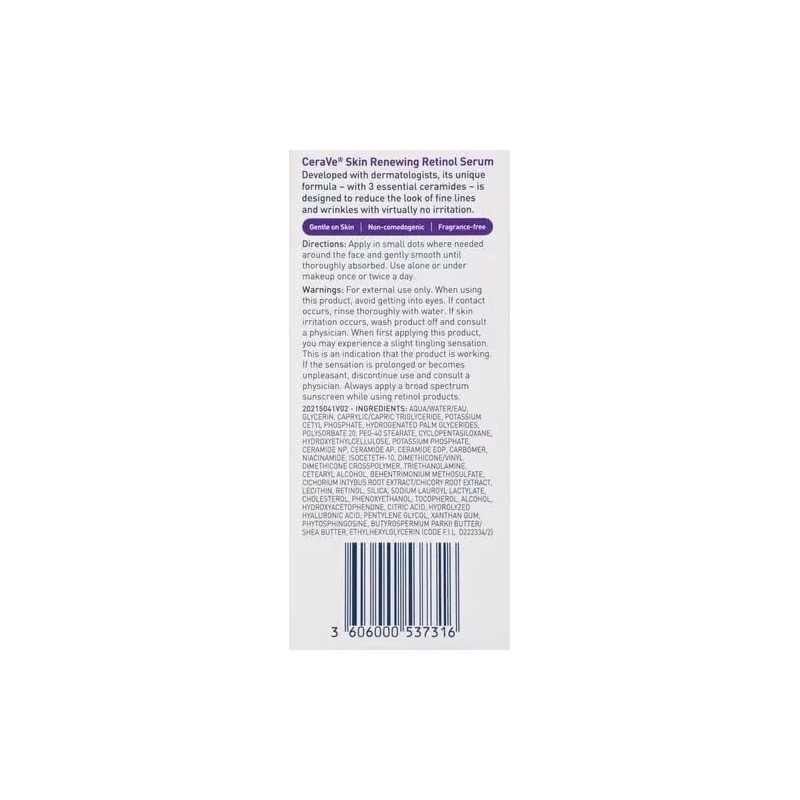 Cerave~ CeraVe Anti Aging Retinol Serum 1 oz Cream Serum