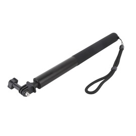 Luocute Invisible Selfie Stick for X4 X3 Action Camera, 1.3 Meter Aluminum Alloy Extendable Selfie Stick Pole with Ball Head Interface 1/4 Inch Screw