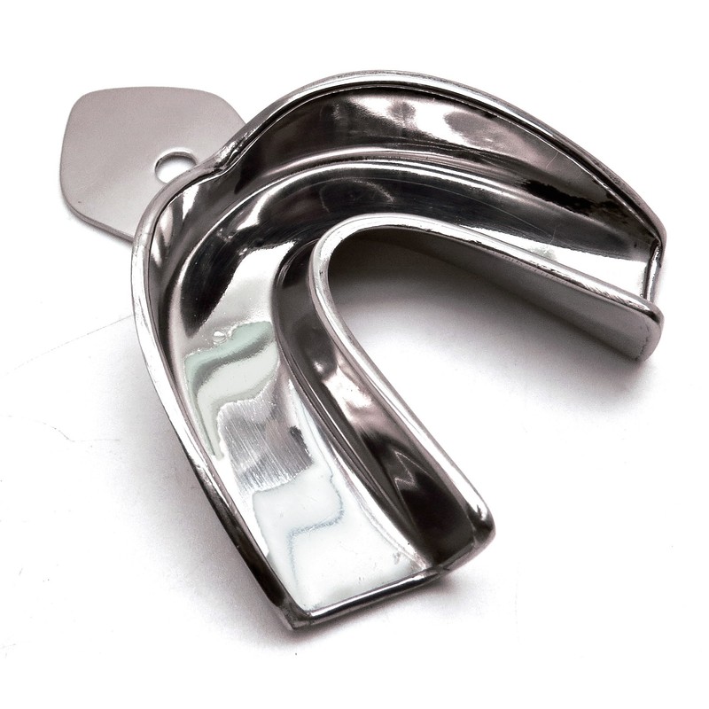 Dental Impression Solid Large Trays Upper and Lower Autoclavable Premium