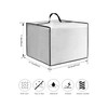 Deep Fryer Cover Heavy Duty Waterproof Heat Resistant Nylon Cover