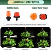 300Pcs Drip Irrigation Fittings Kit for 1/4" Tubing, Drip Line