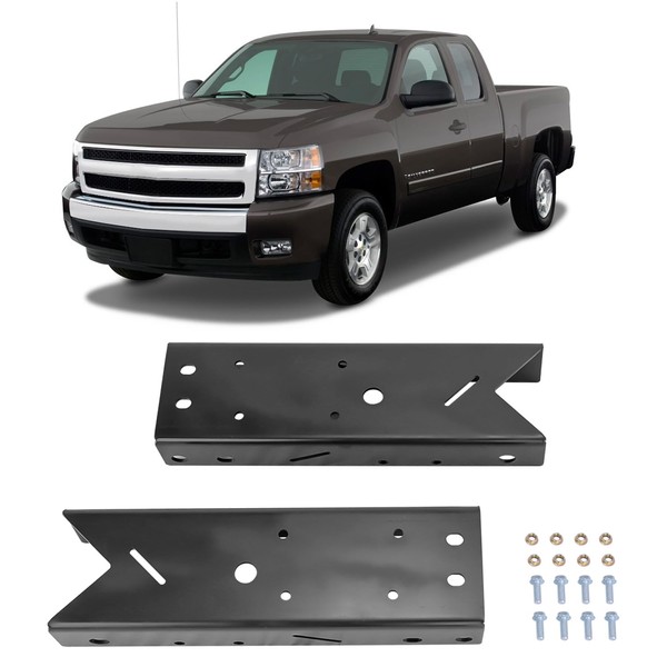 ELITEWILL Short Truck Bed Rear Frame Repair Kit Fit for Chevy Silverado & GMC Sierra 1500 Pickup 1999-2014 Replacement Part Section