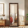 ABSWHLM Full Length Mirror 58"x22" Solid Wood Frame Floor Large