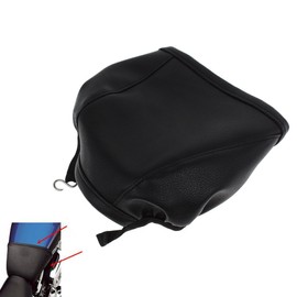 HDBUBALUS 3.3" Gall Fuel Tank Bra Oil Tank Cover Guard Protector Fit for Harley Sportster Iron 883 XL883N 09-17 1200 Roadster XL1200R 04-07