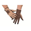 HKM Pro Team Riding Gloves with touchscreen function, brown