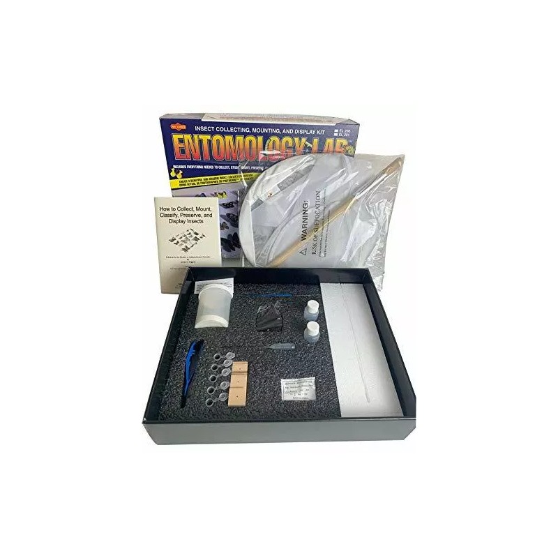 Educational Science Entomology Lab Insect Collecting Kit With Net (EL201)