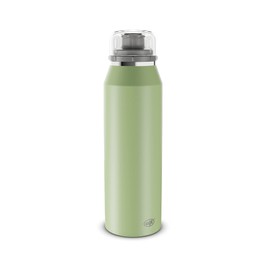 alfi Endless ISO Bottle 500 ml, Celadon Green, Insulated Drinking Bottle Made of Stainless Steel, Completely Leak-proof with Screw Cap, Keeps Hot for 12 Hours, Cold for 24 Hours, for Carbonated
