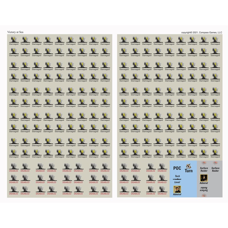 Victory at Sea, Original 1992 Edition Board Game