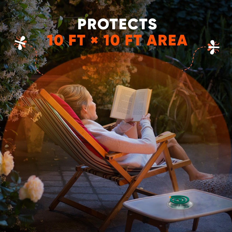 OFF! Backyard Mosquito Repellent Coil Refills, Perfect for Outdoor Patios