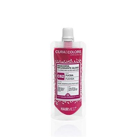 HAIRMED - Cura et Couleur - Reflective Hair Mask - Ammonia-Free Colour Bath - C62 Gloss - Fuchsia - 40 ml