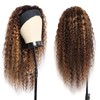 Headband Wig deep wave human hair wigs for Black Women