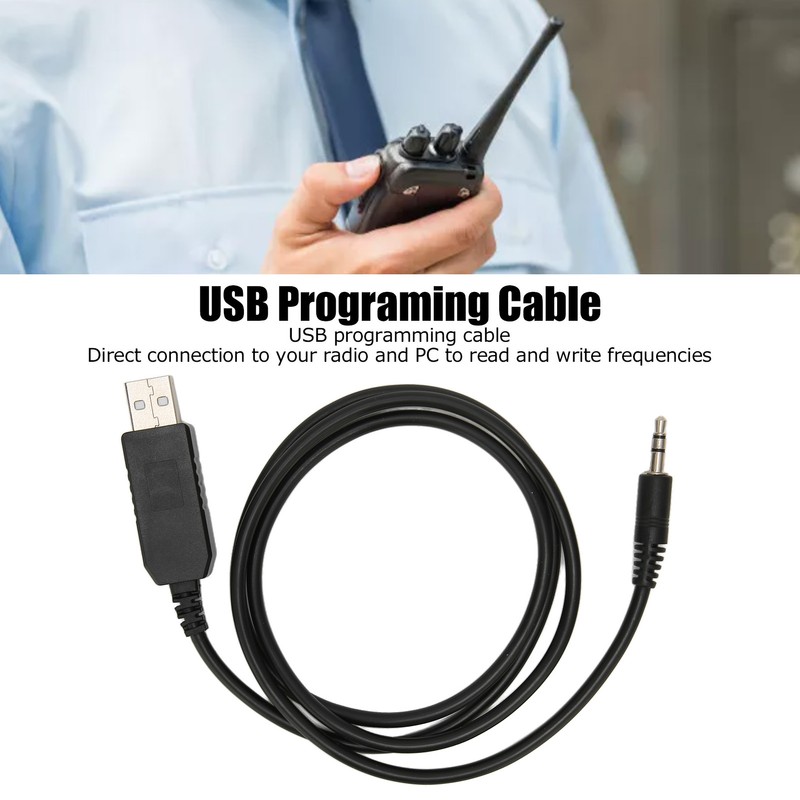 USB Programing Cable Efficient Car Mobile Radio Programing Cord for