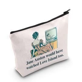 WCGXKO Love Variety Show Inspired Makeup Bag Romance Novelist Gift for Book Lover (Watch Island Bag CA)