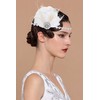 BABEYOND Flapper Headpiece for Women - 1920s Headband Roaring 20s