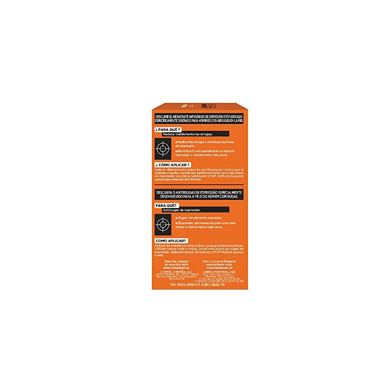 L'Oreal Paris Crema Antiarrugas Hombre, Men Expert, 50 ml