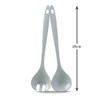 Zeal G205G Salad Servers, Sage Green