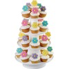 Wilton 307-856 4-Tier Stacked Cupcake and Dessert Tower