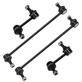 Detroit Axle - AWD 4pc Sway Bars for Hyundai 2013-2018 Santa Fe Sport XL 2014-2015 Kia Sorento 2 Stabilizer Sway Bar End Links Front & Rear Replacement