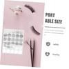 FOMIYES Eyelash Extension Pad Lash Grafting Gasket False Eyelash Plate