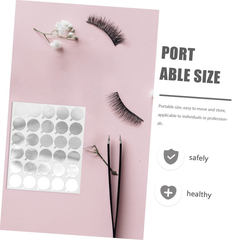 FOMIYES Eyelash Extension Pad Lash Grafting Gasket False Eyelash Plate