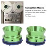 1 Pair NAB Hub Adapters Polished Aluminum Alloy Universal Loading