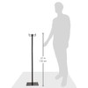 Tatco Wet Umbrella Bag Stand, Powder Coated Steel, 10w X