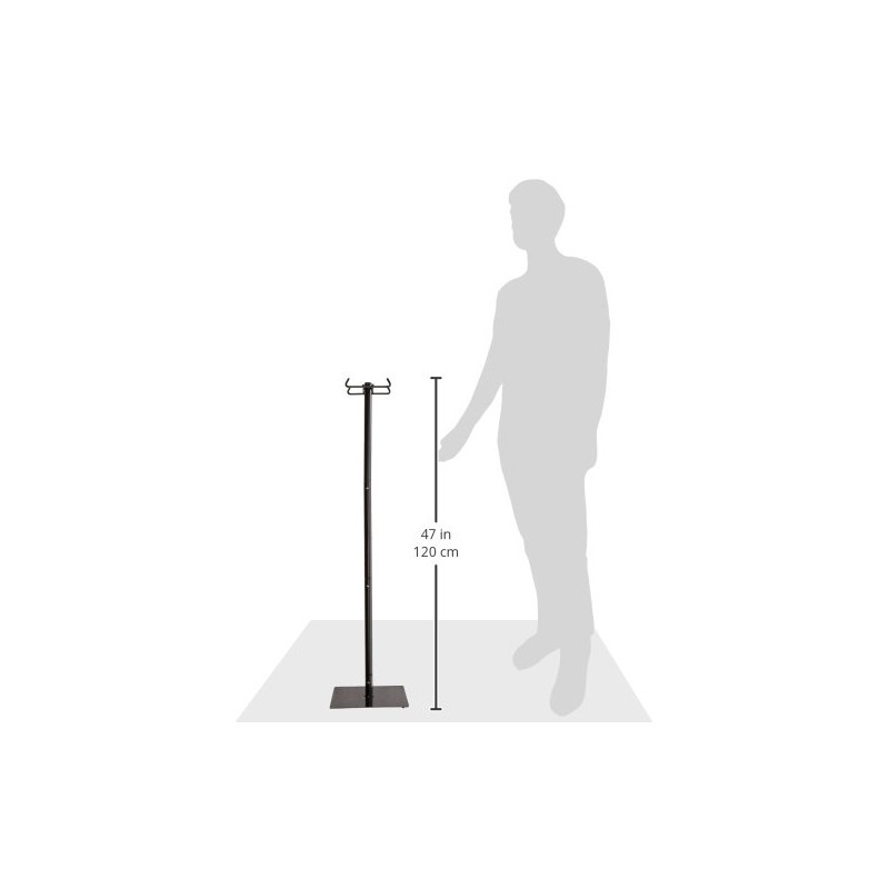 Tatco Wet Umbrella Bag Stand, Powder Coated Steel, 10w X