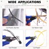 Keadic 12Pcs 5" Wire Cutters with Internal Spring and Soft