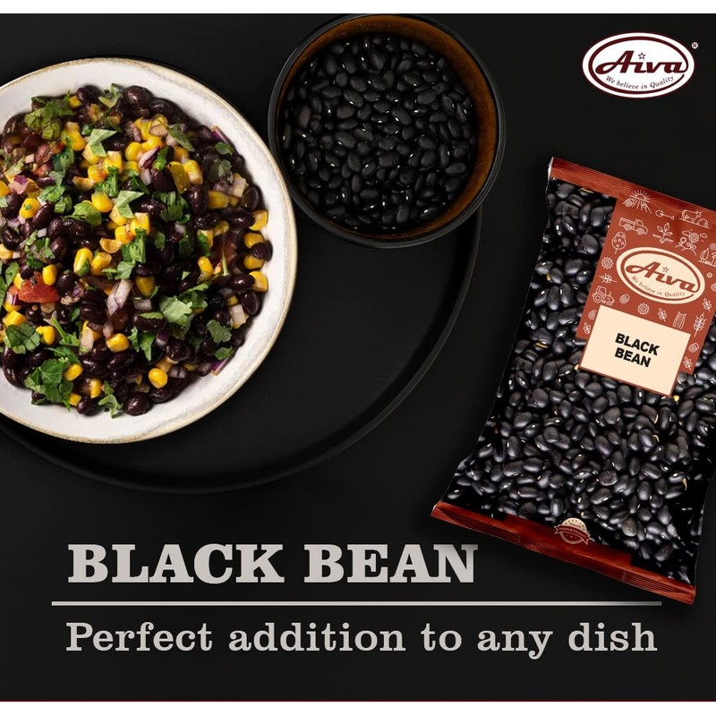 Aiva Dry Black Beans | Frijoles Negros | Natural |