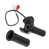 60V LED Digital Meter Electric Bike Scooter Throttle Grip Handlebar