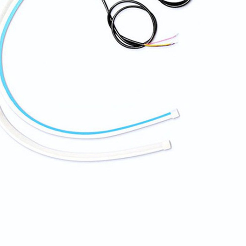 30cm Flexible Car LED Strip Light Sequential Dynamic White to